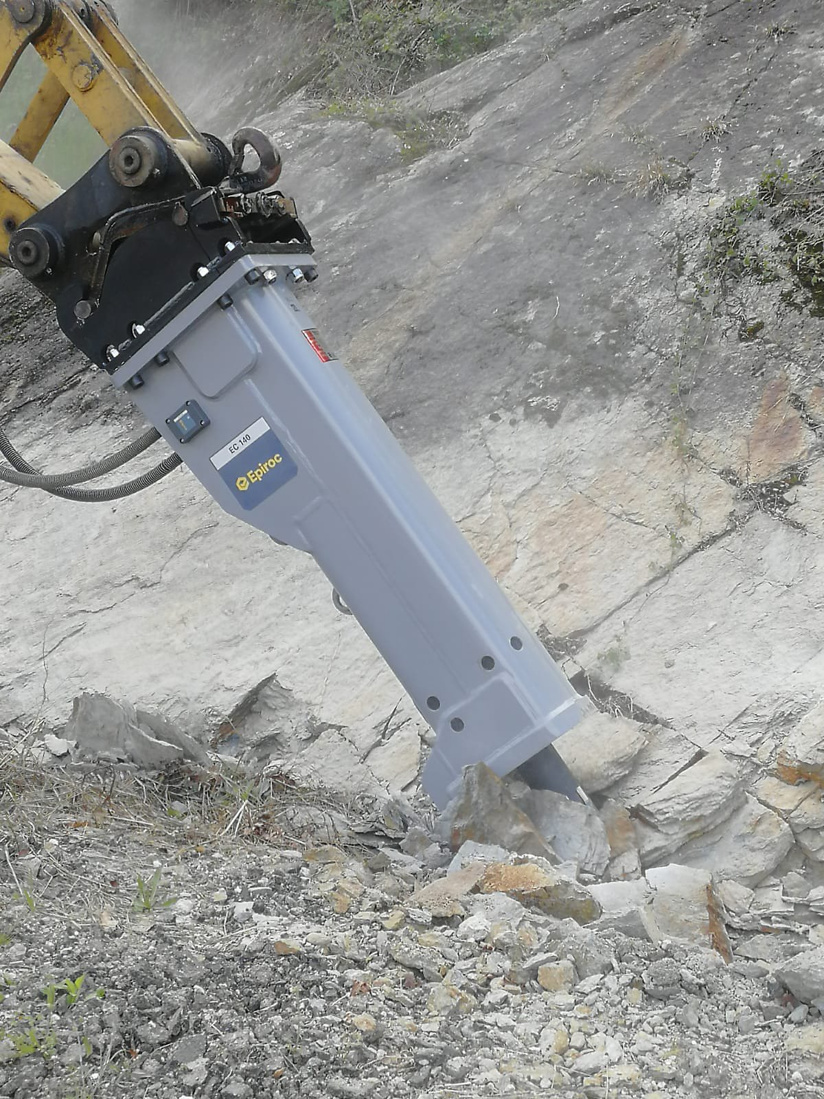 Hydraulisk pigghammer